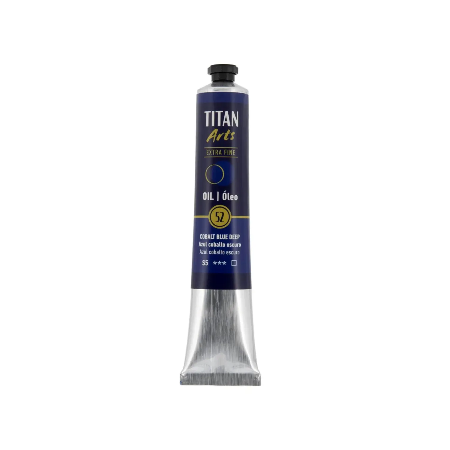 TITAN ARTS ÓLEO EXTRAFINO 52 AZUL COBALTO OSCURO