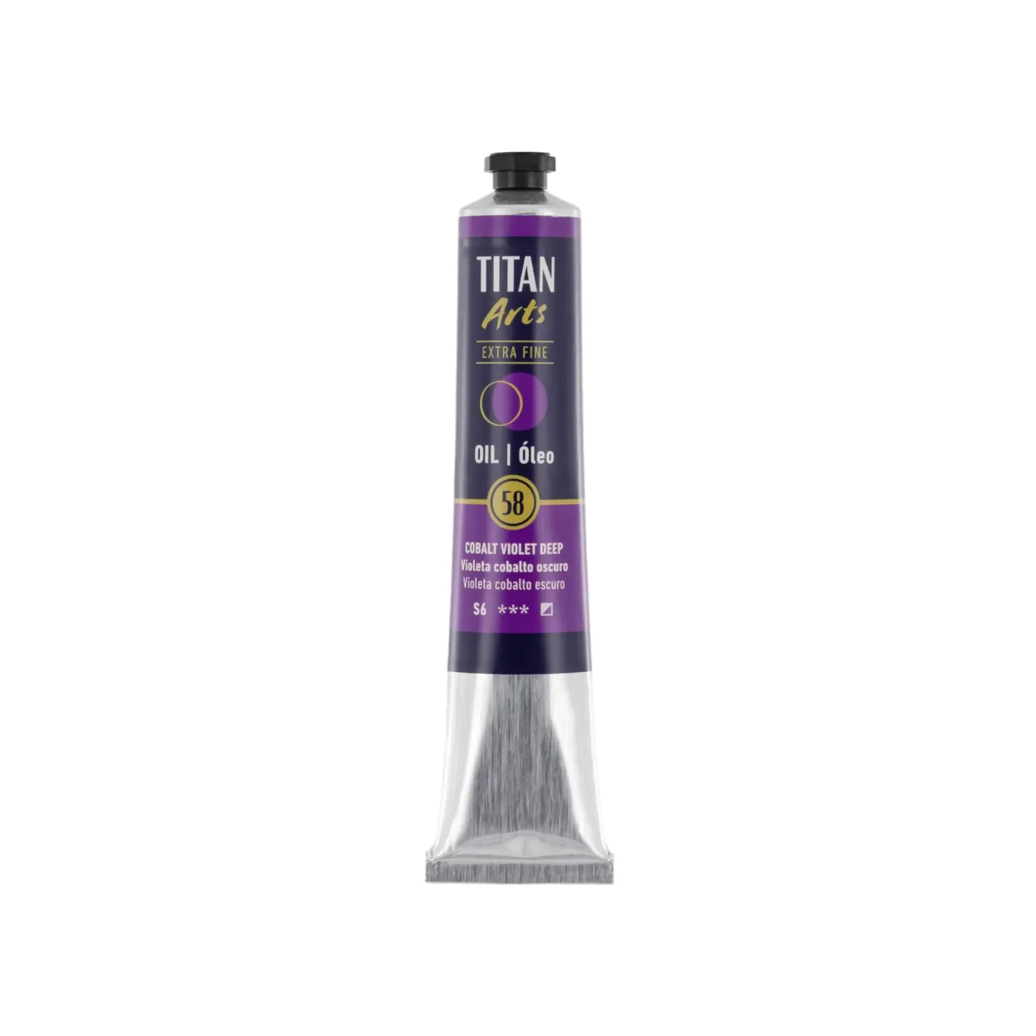 TITAN ARTS ÓLEO EXTRAFINO 58 VIOLETA COBALTO OSCURO