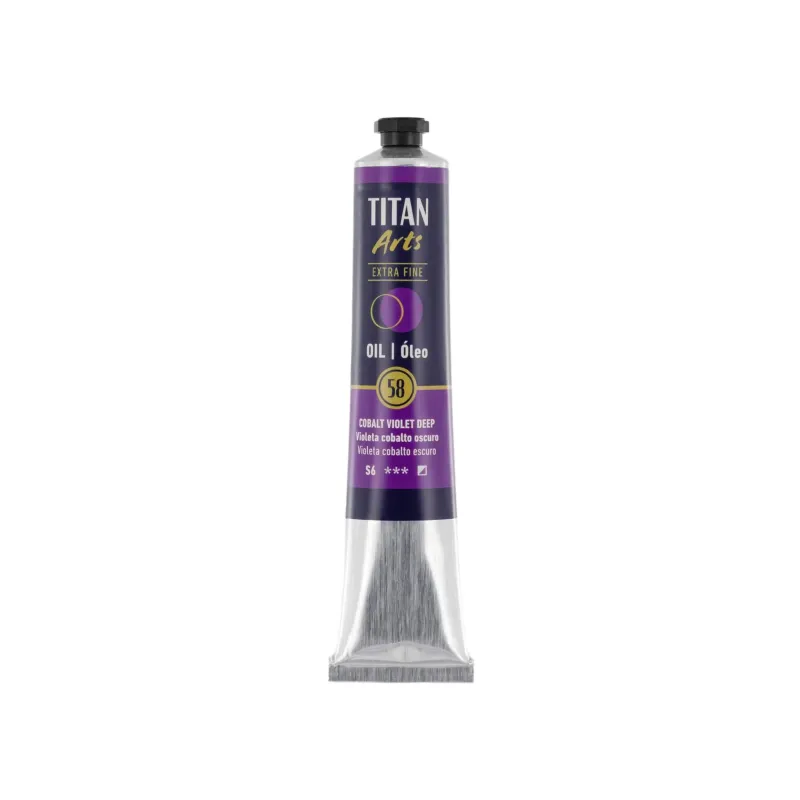 TITAN ARTS ÓLEO EXTRAFINO 58 VIOLETA COBALTO OSCURO