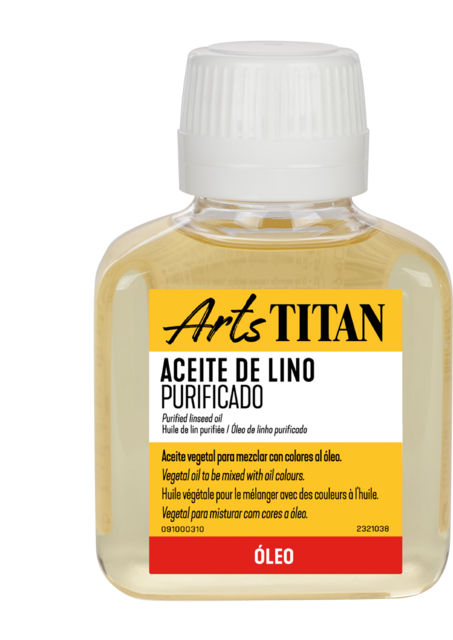 TITAN ARTS ACEITE DE LINO PURIFICADO