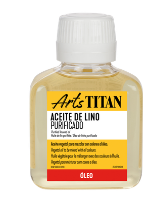 TITAN ARTS ACEITE DE LINO PURIFICADO