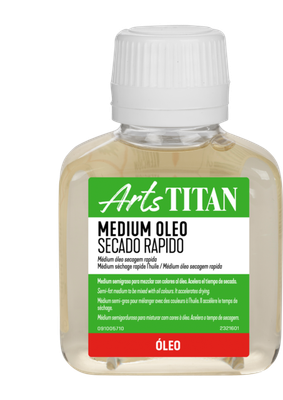TITAN ARTS MÉDIUM ÓLEO SECADO RÁPIDO