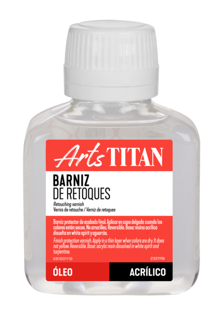 TITAN ARTS BARNIZ RETOQUE