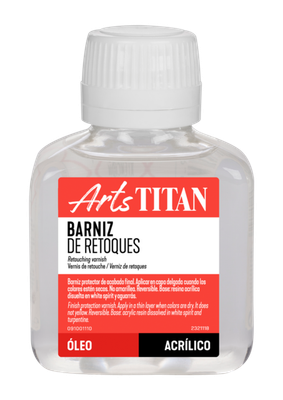 TITAN ARTS BARNIZ RETOQUE