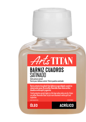 TITAN ARTS BARNIZ CUADROS SATINADO