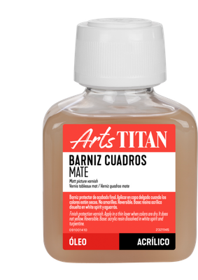 TITAN ARTS BARNIZ CUADROS MATE