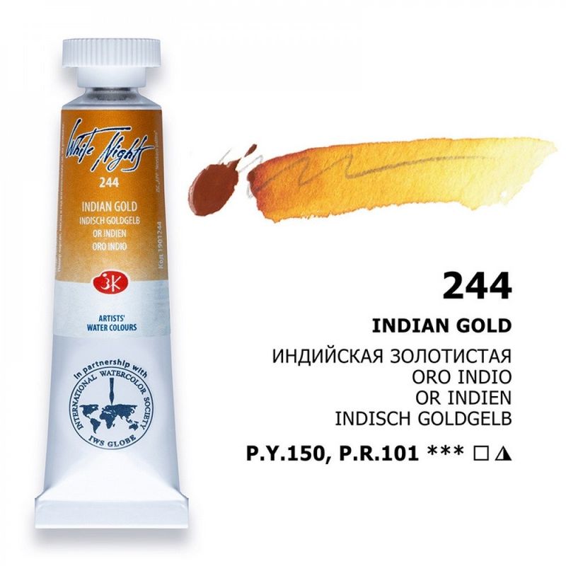WHITE NIGHTS ACUARELA 244 ORO INDIO