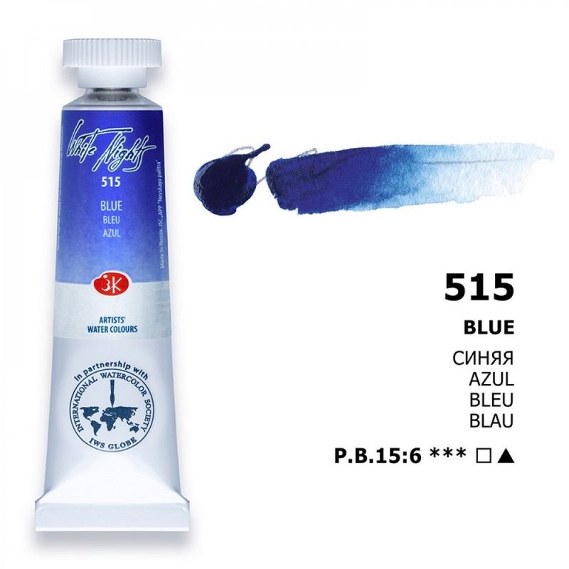 WHITE NIGHTS ACUARELA 515 AZUL