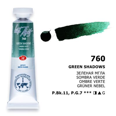 WHITE NIGHTS ACUARELA 760 GREEN SHADOWS