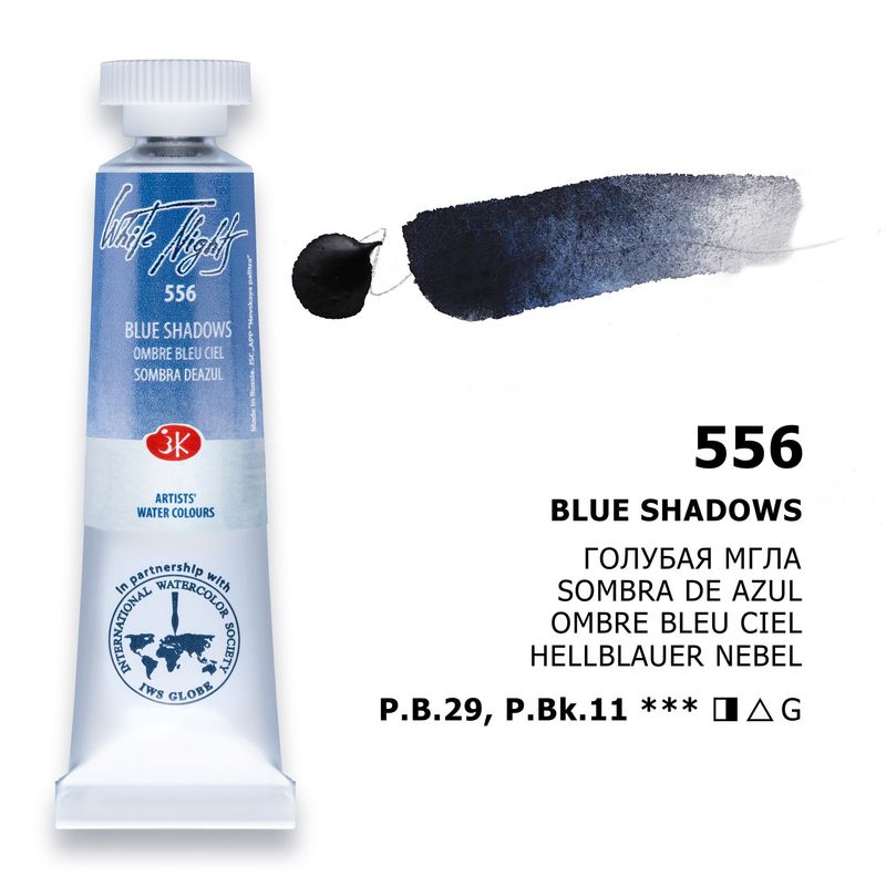 WHITE NIGHTS ACUARELA 556 BLUE SHADOWS