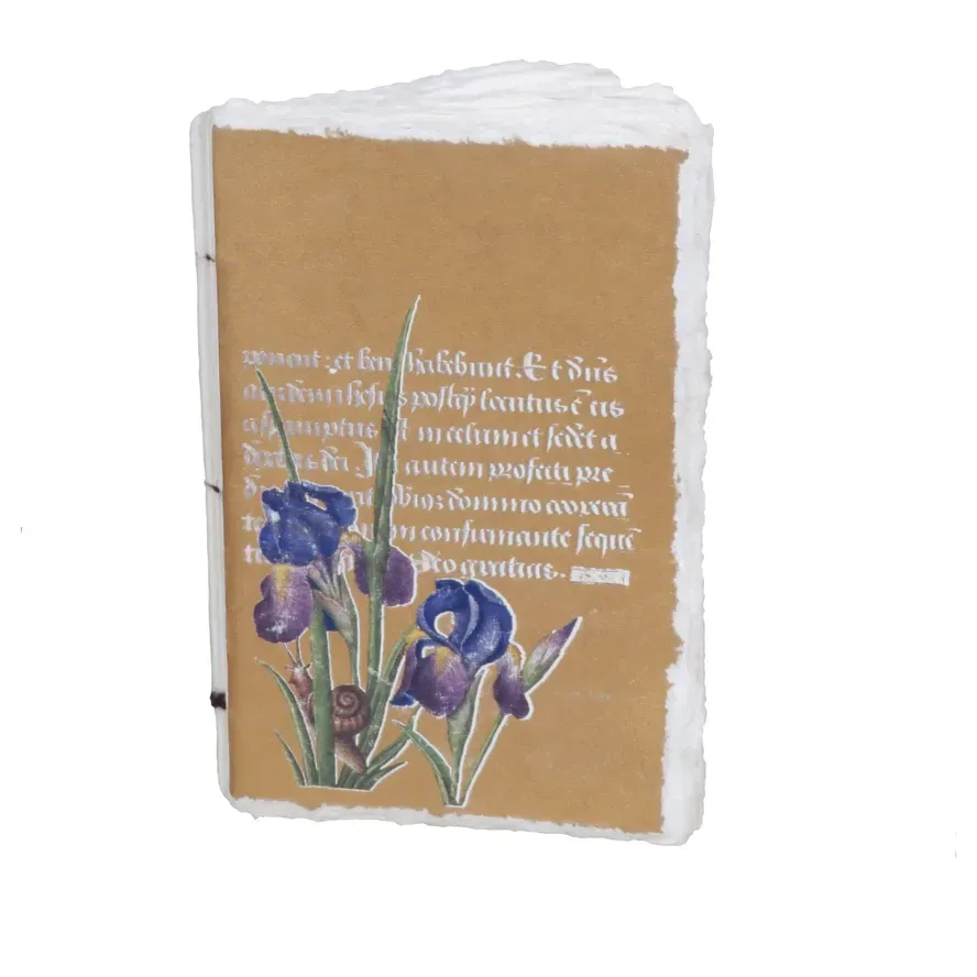 ÉPIGR'AM CUADERNO ARTESANAL LIRIOS