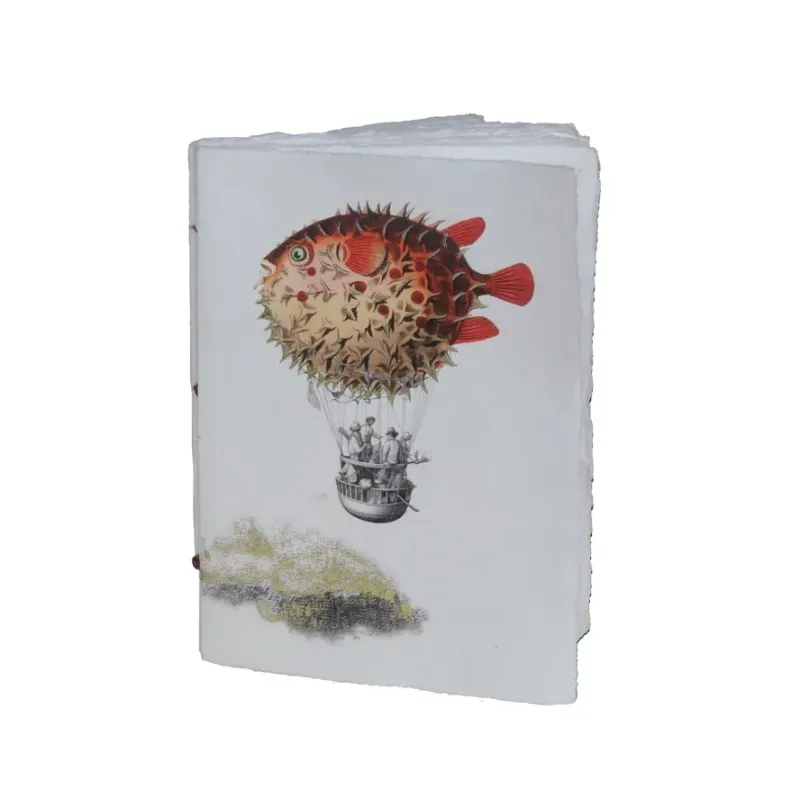 ÉPIGR'AM CUADERNO ARTESANAL PEZ GLOBO