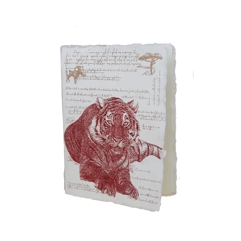 ÉPIGR'AM CUADERNO ARTESANAL TIGRE