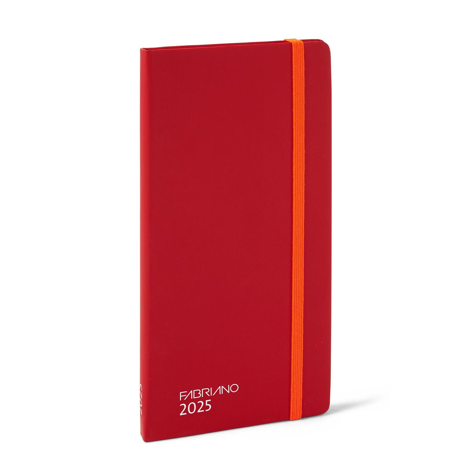 FABRIANO ISPIRA ROJO AGENDA 2025 SEMANA VISTA 8,5x16,5 cm