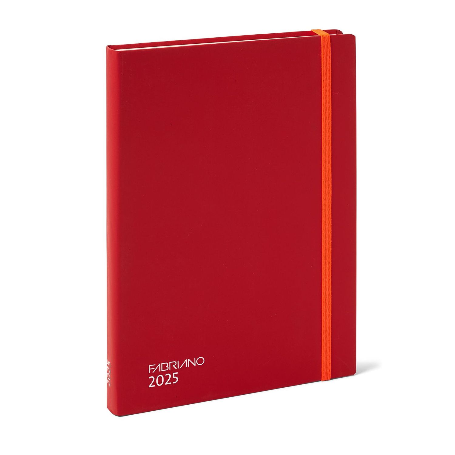 FABRIANO ISPIRA ROJO AGENDA 2025 DÍA VISTA 14,5x20,5 cm