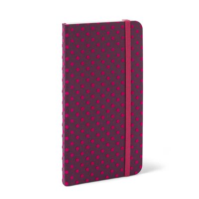 FABRIANO FLOCK ROSA AGENDA 2025 SEMANA VISTA 8,5x16,5 cm