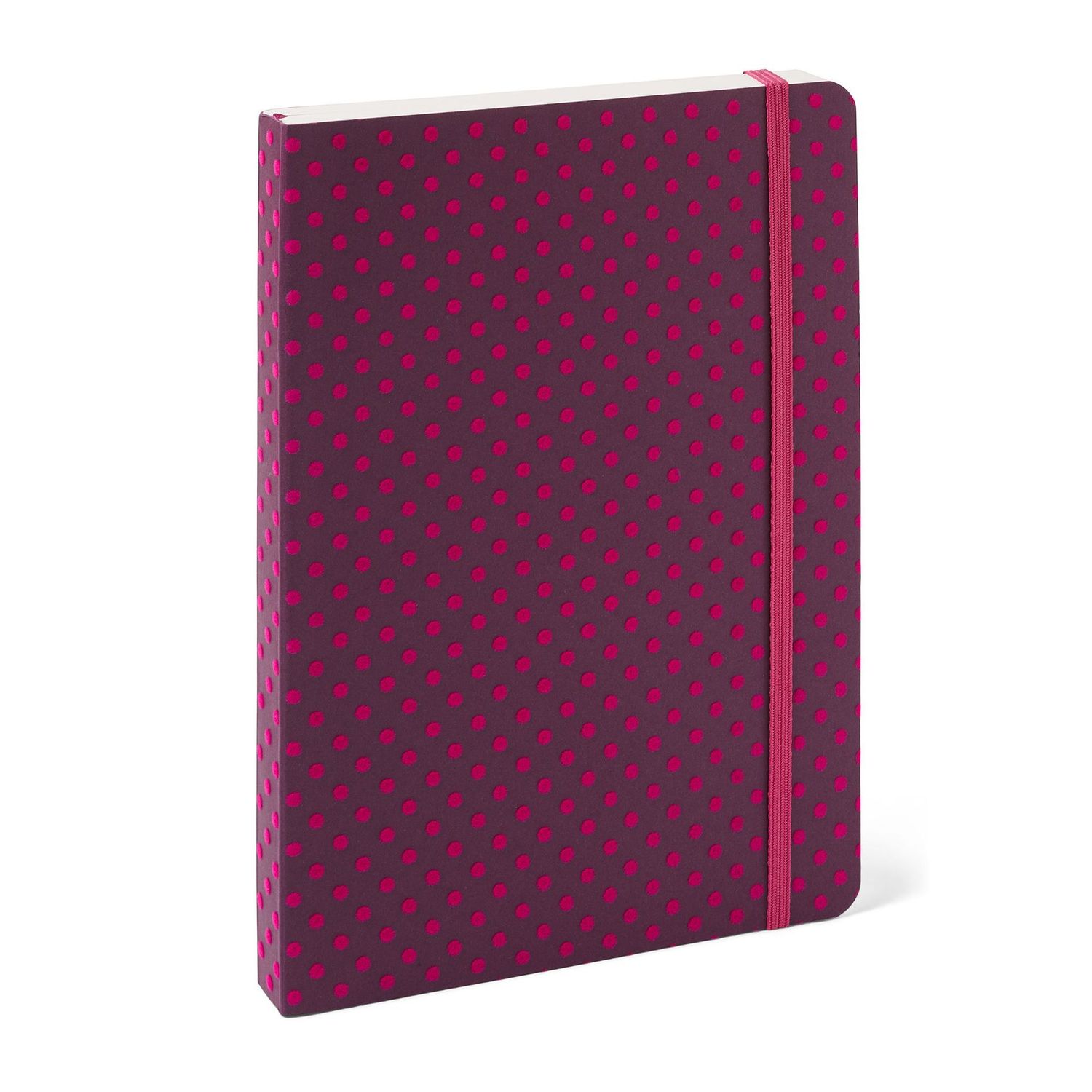 FABRIANO FLOCK ROSA AGENDA 2025 DÍA PÁGINA 14,5x20,5 cm