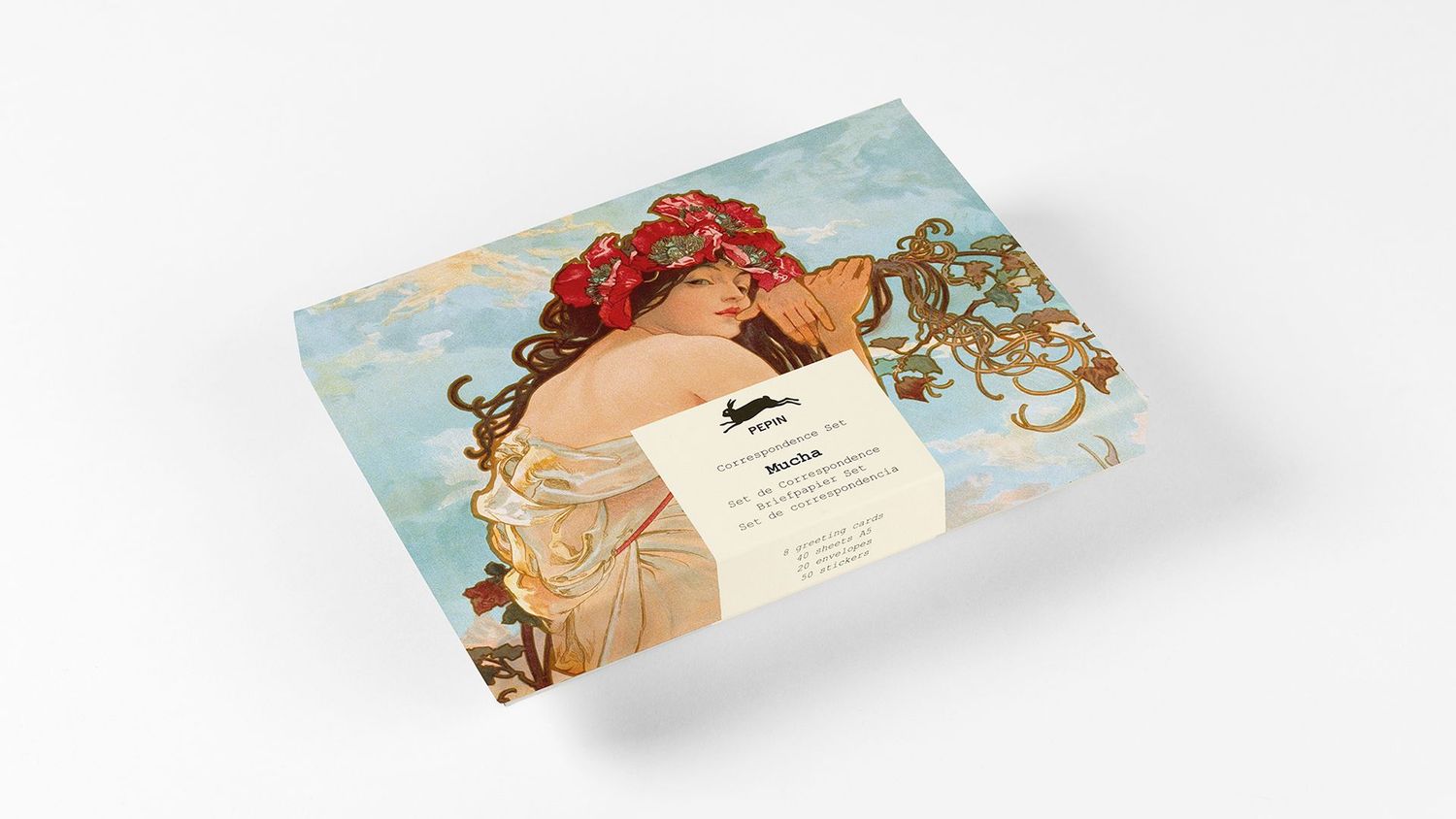 THE PEPIN PRESS SET DE CORRESPONDENCIA MUCHA