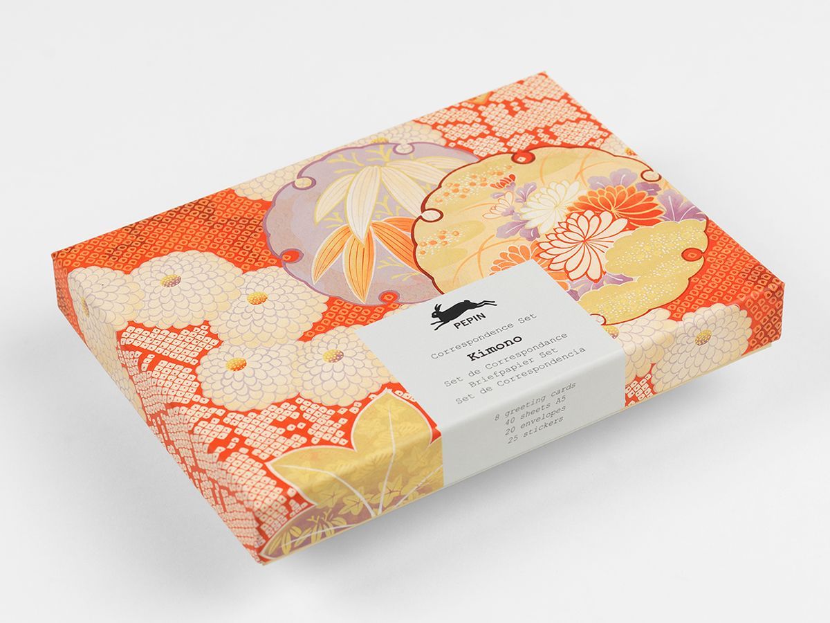 THE PEPIN PRESS SET DE CORRESPONDENCIA KIMONO