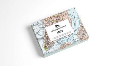 THE PEPIN PRESS SET DE ESCRITURA MAPS