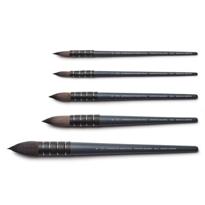 PINCEL WINSOR & NEWTON SINTÉTICO PROFESIONAL PLUMA PARA ACUARELA
