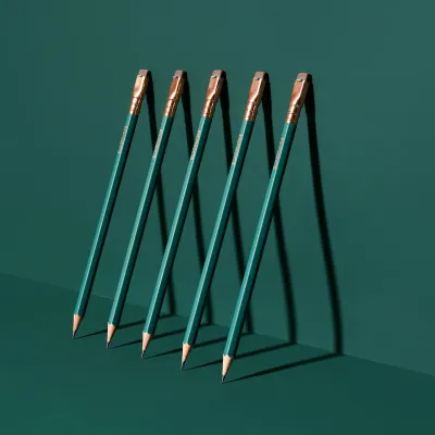 BLACKWING MATTE GREEN CAJA DE 12 LÁPICES