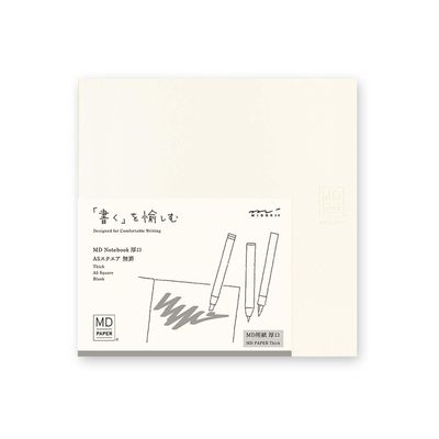 MIDORI MD PAPER NOTEBOOK THICK A5 CUADRADO LISO