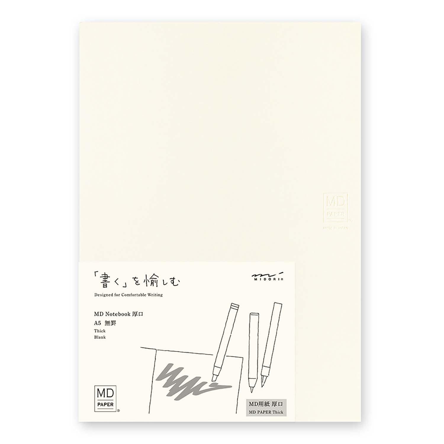 MIDORI MD PAPER NOTEBOOK THICK A5 LISO