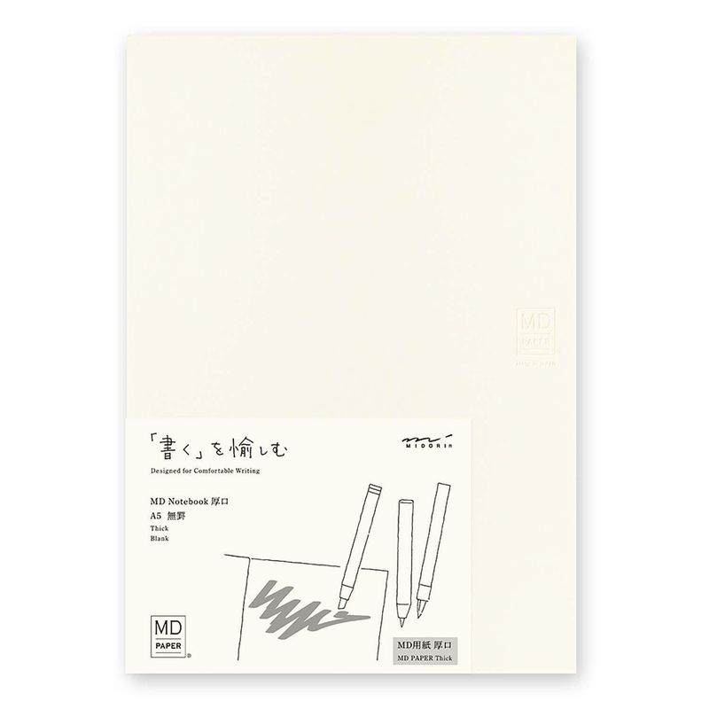 MIDORI MD PAPER NOTEBOOK THICK A5 LISO