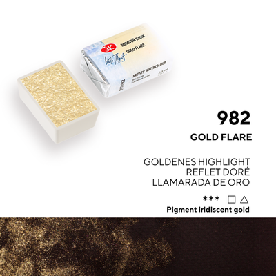 WHITE NIGHTS ACUARELA 982 LLAMARADA DE ORO