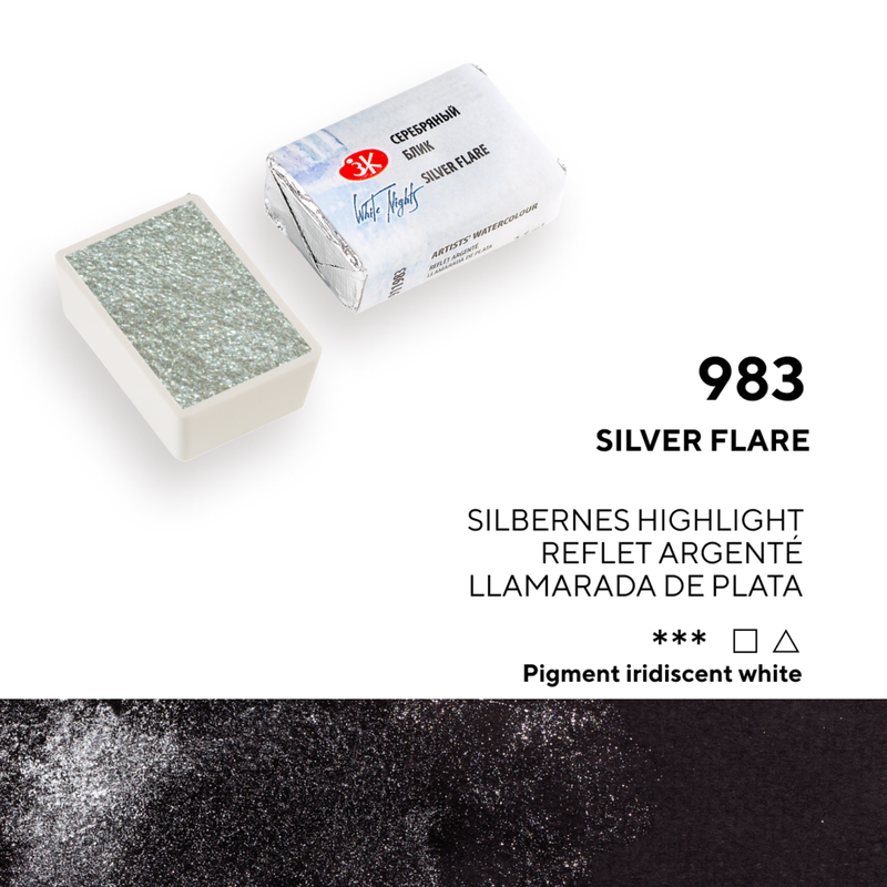 WHITE NIGHTS ACUARELA 983 LLAMARADA DE PLATA