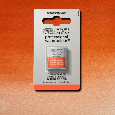 WINSOR & NEWTON ACUARELA PROFESIONAL 418 NARANJA DE FIELD