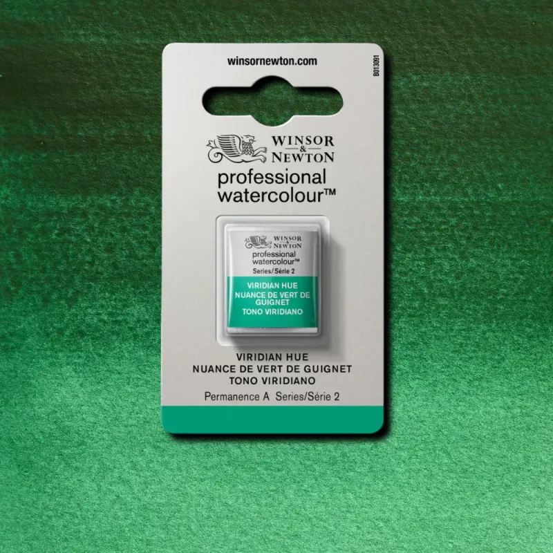 WINSOR & NEWTON ACUARELA PROFESIONAL 696 VIRIDIANO HUE