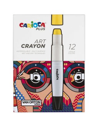 CARIOCA PLUS ART CRAYON CAJA DE 12 COLORES
