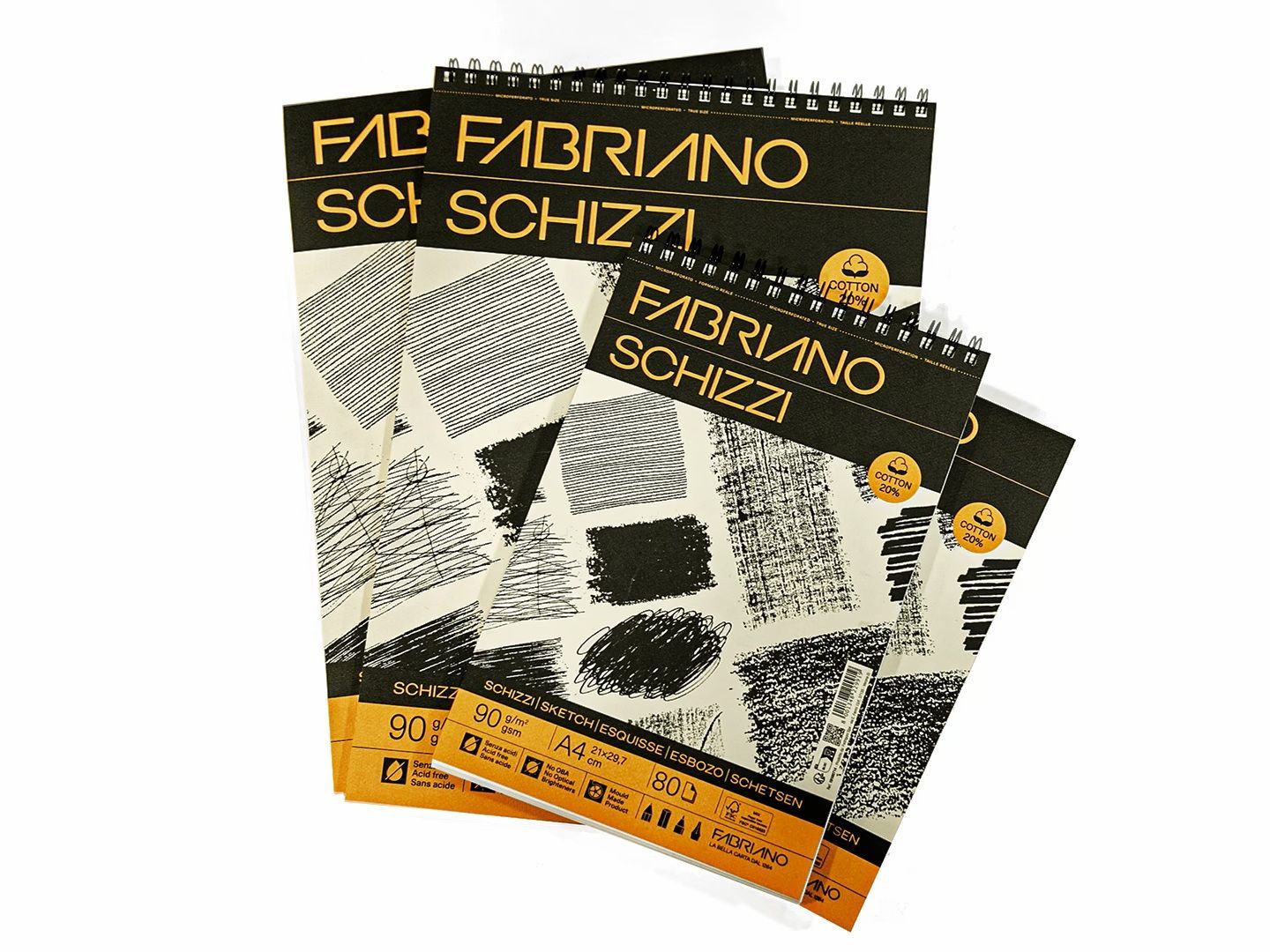 FABRIANO SCHIZZI 20% ALGODÓN