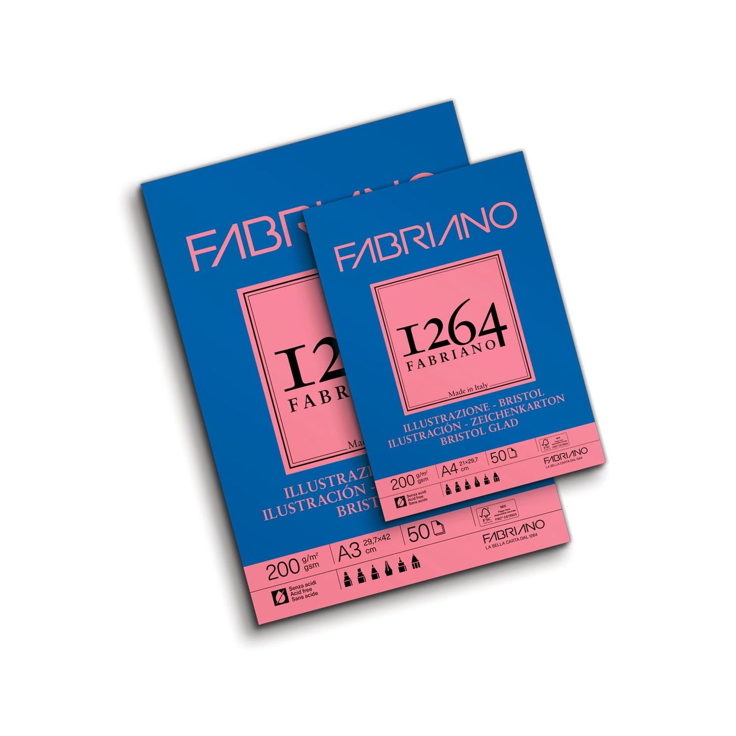 FABRIANO 1264 PAPEL BRISTOL