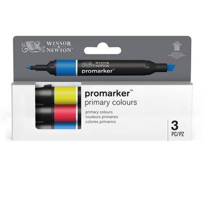 WINSOR & NEWTON PROMARKER 3 COLORES PRIMARIOS