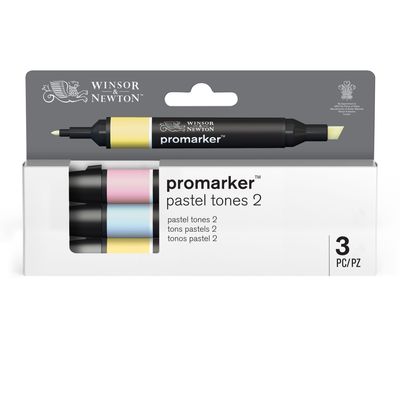 WINSOR & NEWTON PROMARKER 3 TONOS PASTEL 2