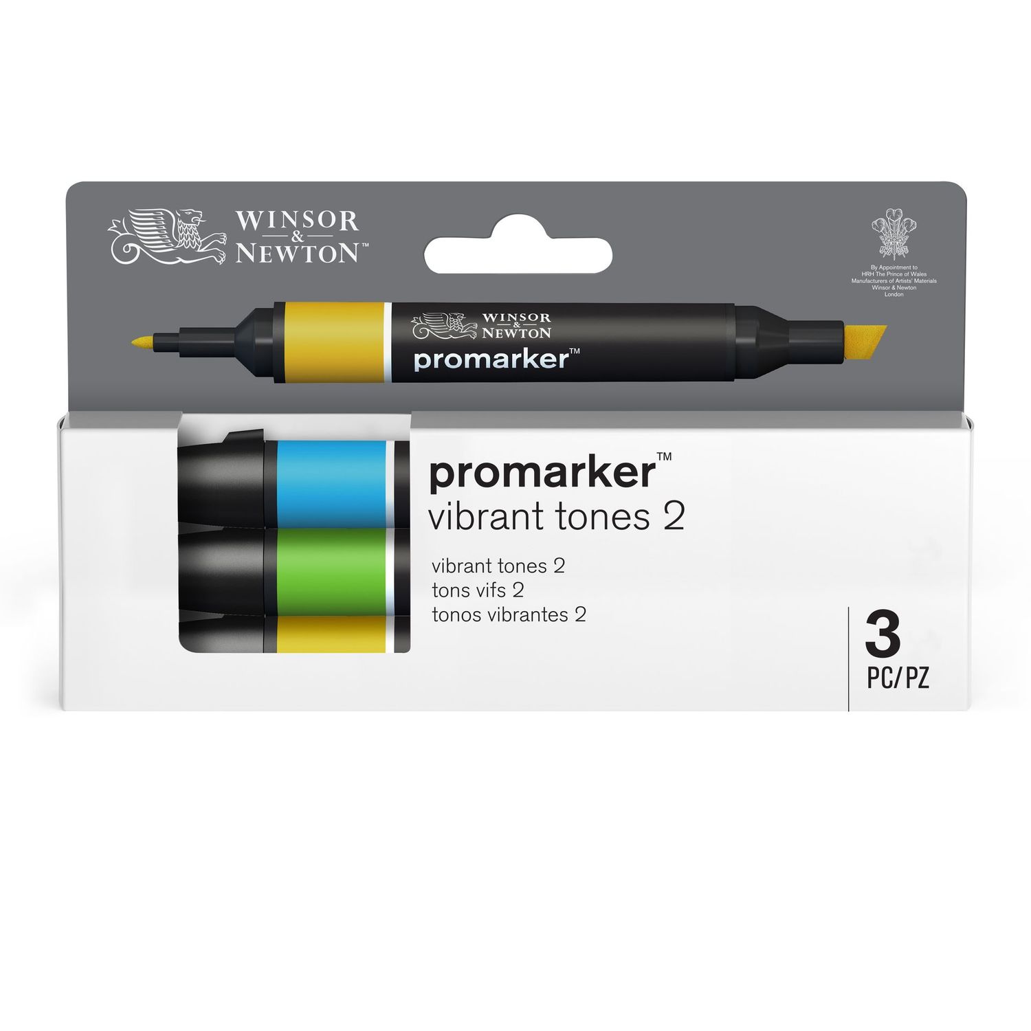 WINSOR & NEWTON PROMARKER  3 TONOS VIBRANTES 2