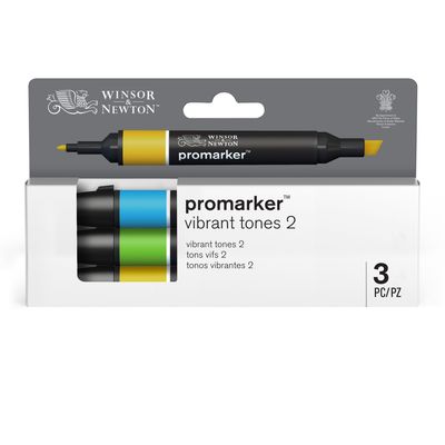 WINSOR & NEWTON PROMARKER 3 TONOS VIBRANTES 2