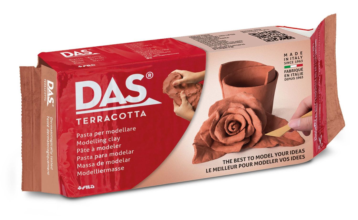 DAS PASTA PARA MODELAR TERRACOTA