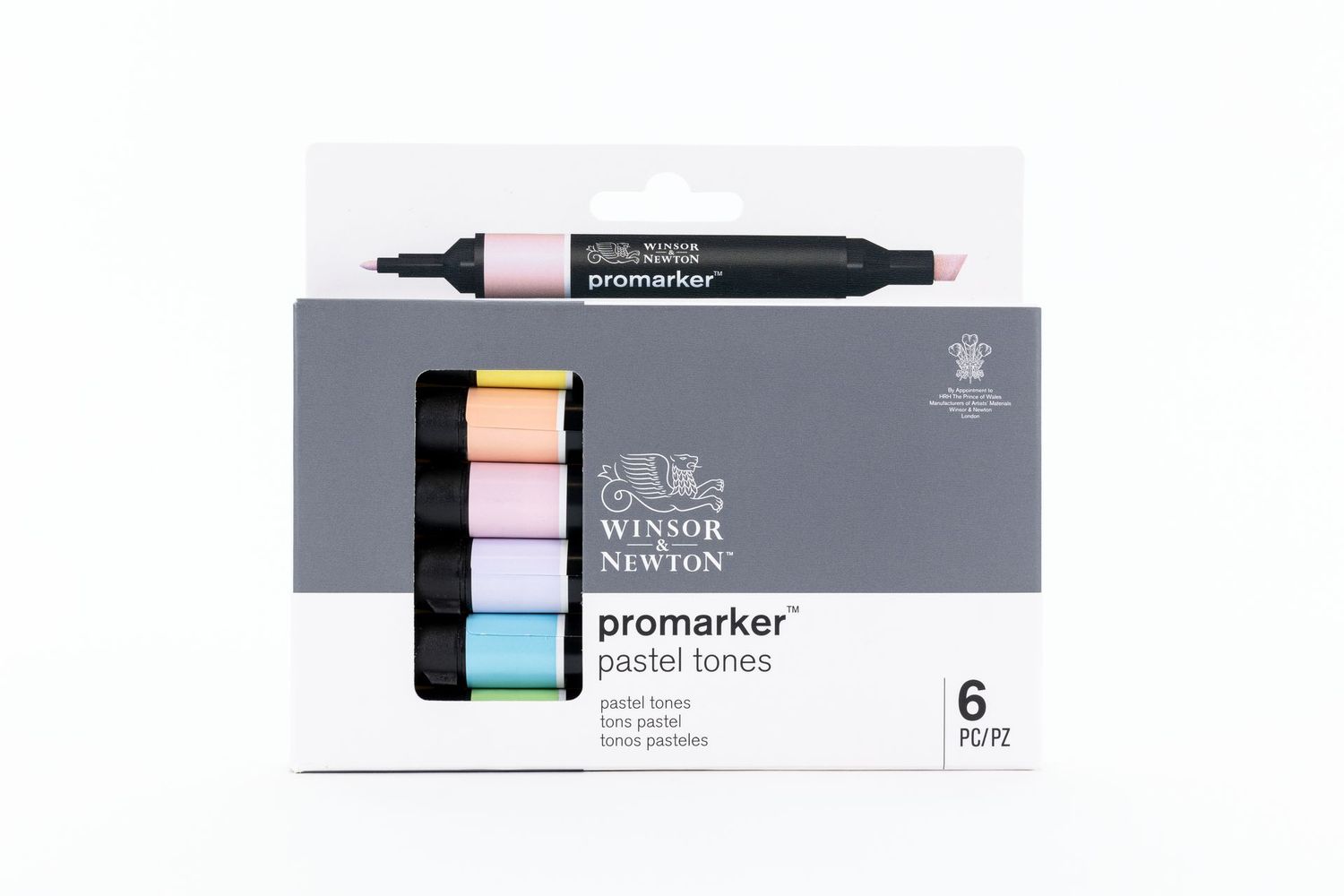 WINSOR & NEWTON PROMARKER 6 TONOS PASTEL
