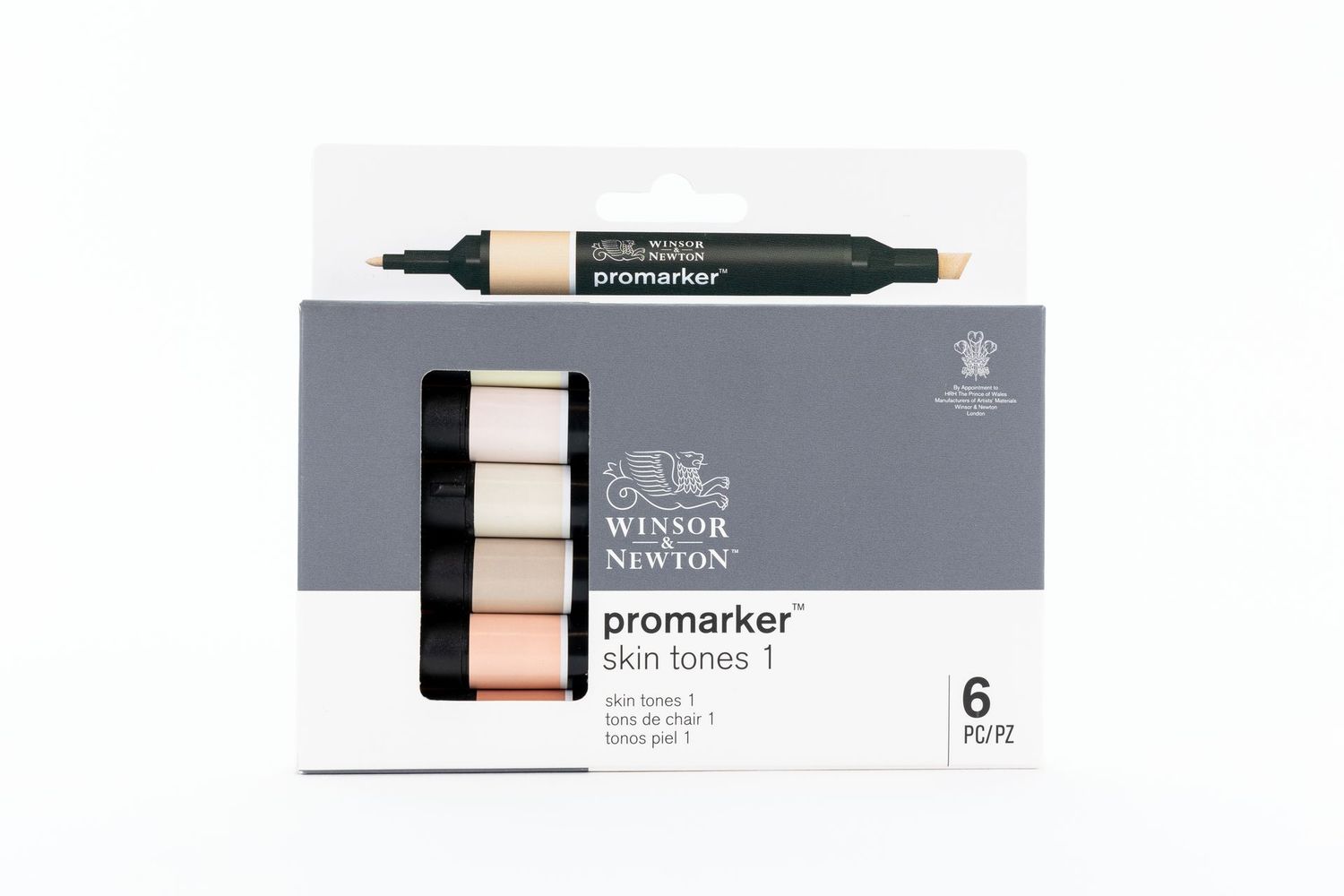 WINSOR & NEWTON PROMARKER 6 TONOS PIEL 1