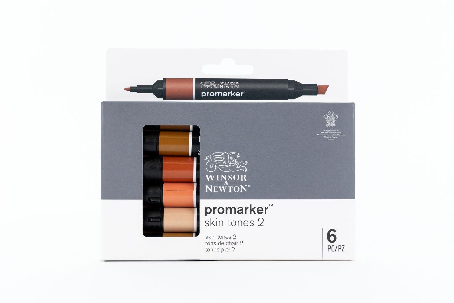 WINSOR & NEWTON PROMARKER 6 TONOS PIEL 2