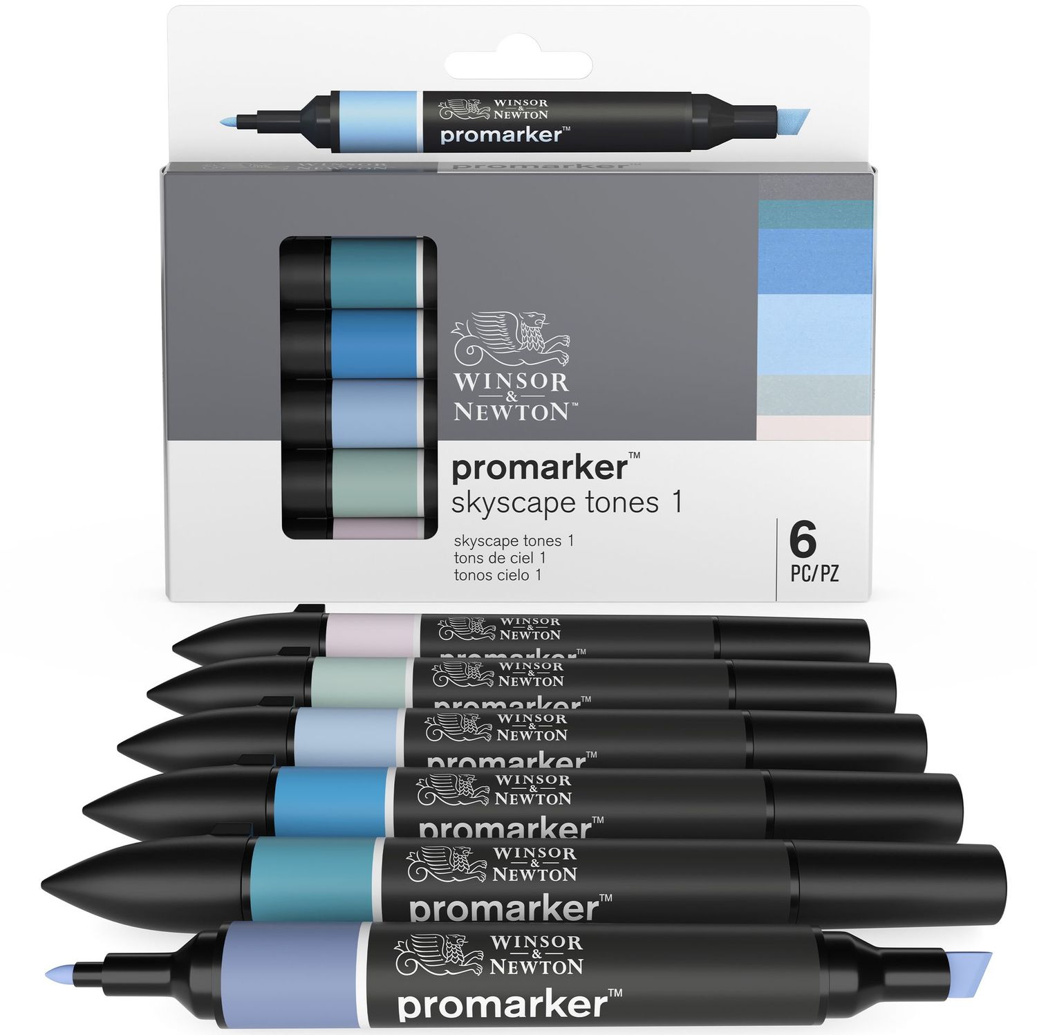 WINSOR & NEWTON PROMARKER 6 TONOS CIELO 1