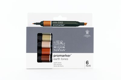 WINSOR & NEWTON PROMARKER 6 TONOS TIERRA