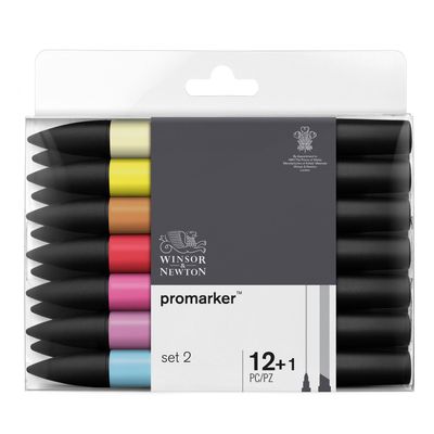 WINSOR & NEWTON PROMARKER 12+1 SET 2
