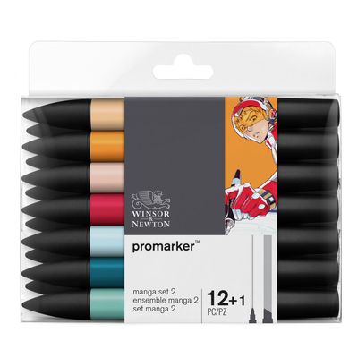 WINSOR & NEWTON PROMARKER 12+1 MANGA 2
