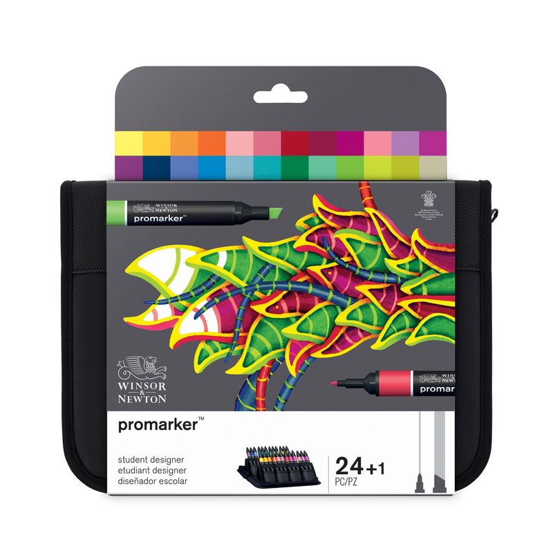 WINSOR & NEWTON PROMARKER 24+1 STUDENT DESIGNER