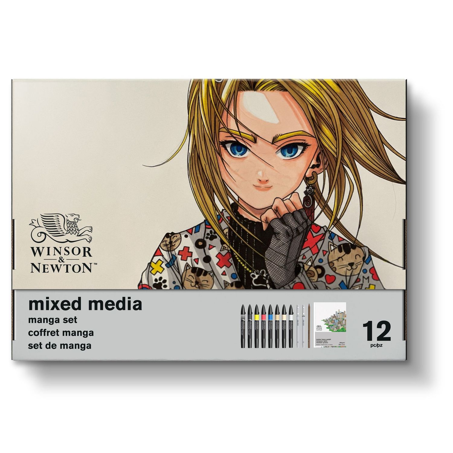 WINSOR & NEWTON PROMARKER MIXED MEDIA MANGA